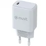 Muvit Cargador de pared For Change 30W con 1 puerto USB-C - MCACC0014